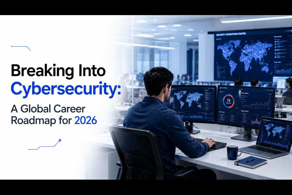 Breaking Into Cybersecurity: A Global Career Roadmap for 2026